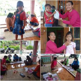 KEGIATAN POSYANDU KAMBOJA KALIWARU